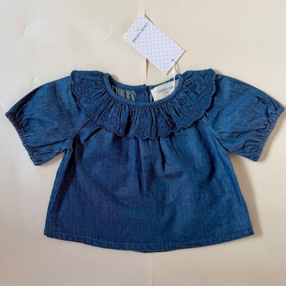 Baby girl denim shirt